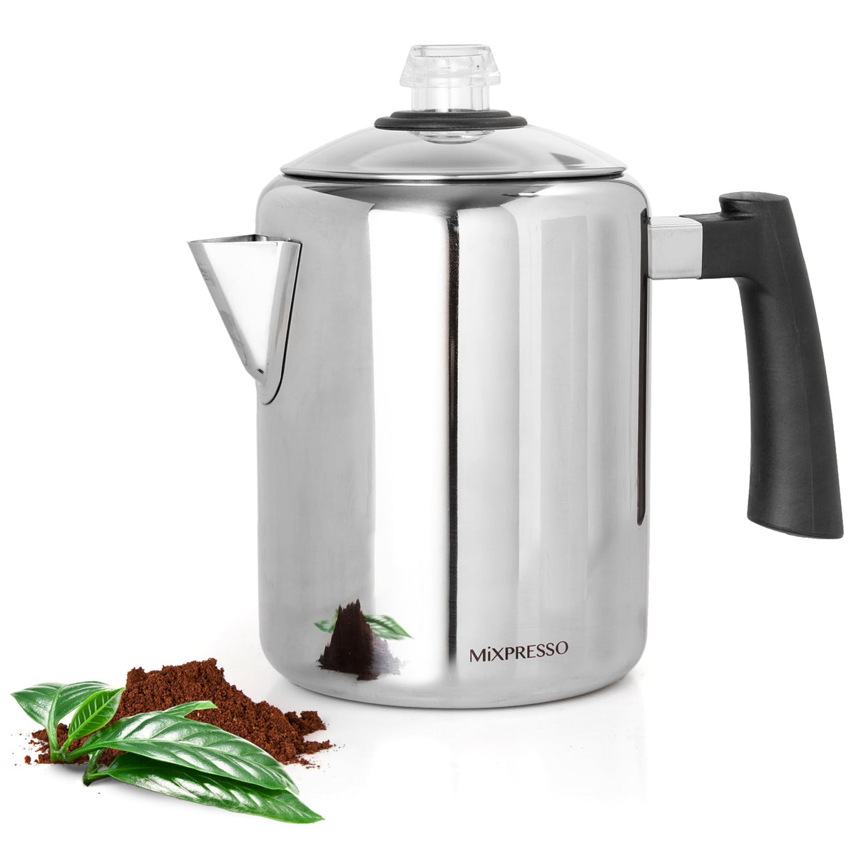 5-8 Cup Stainless Steel Stovetop Coffee Percolator E58245