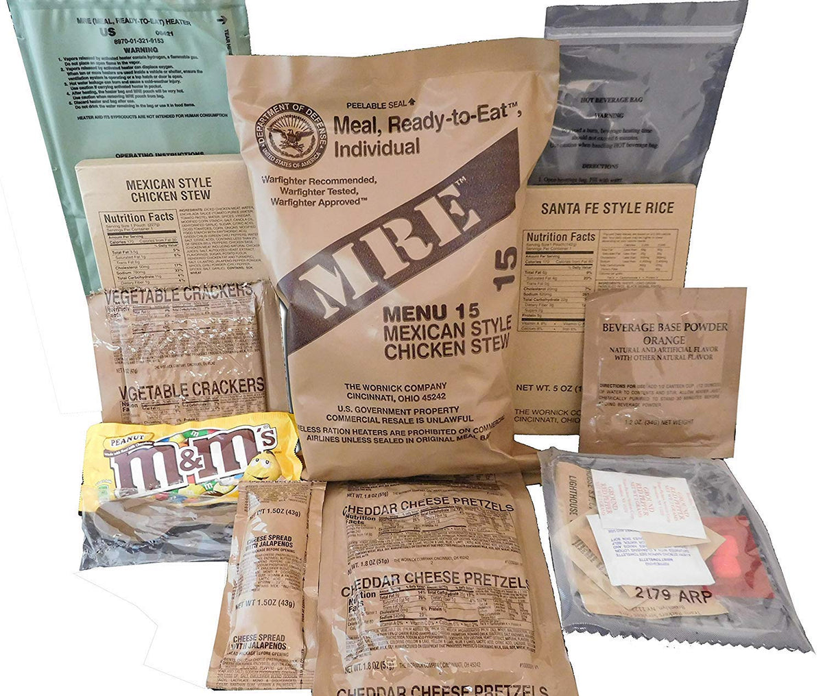 Meals Ready-to-Eat Assorted Flavor W67942