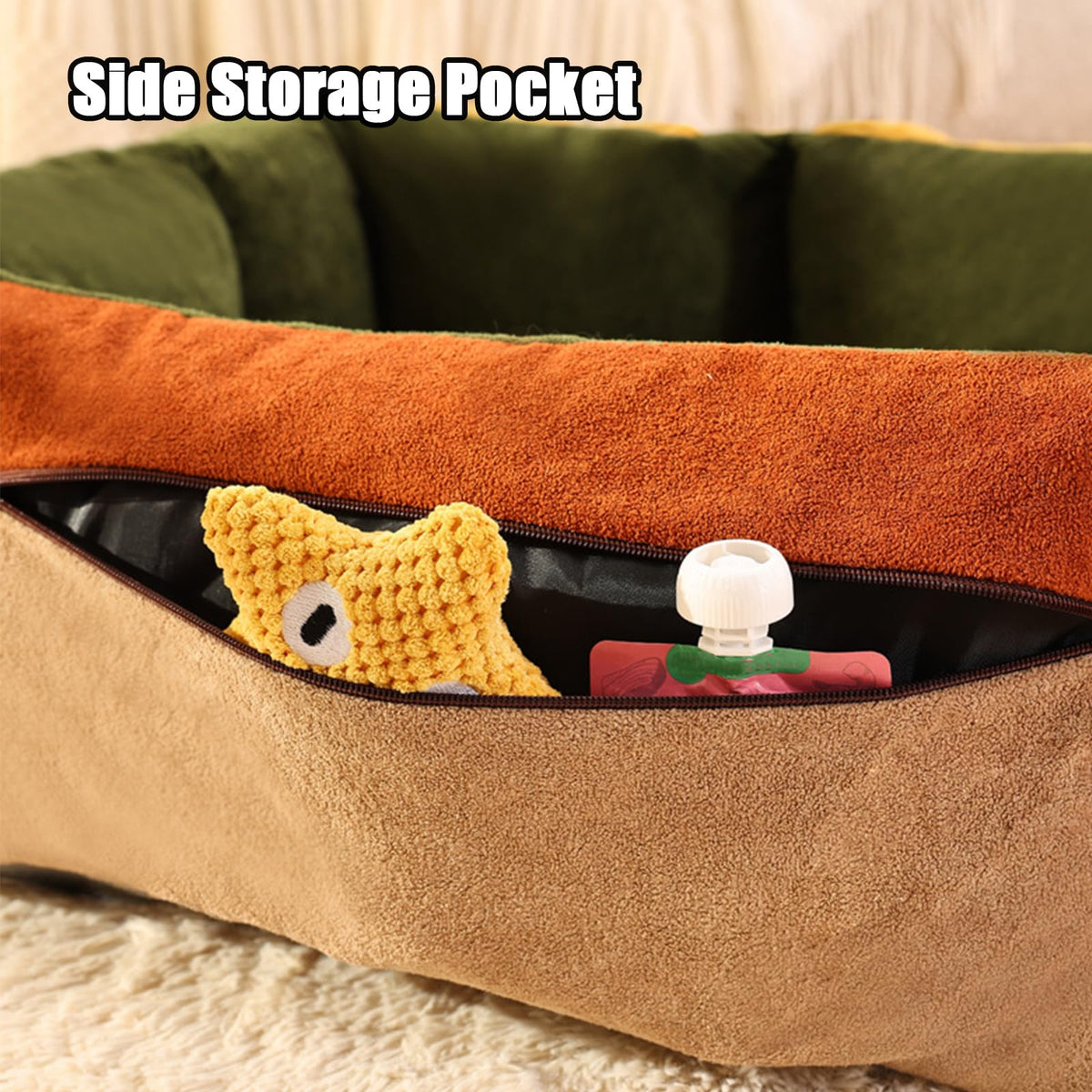 2-in-1 Dog Car Seat for Small Dogs P9193