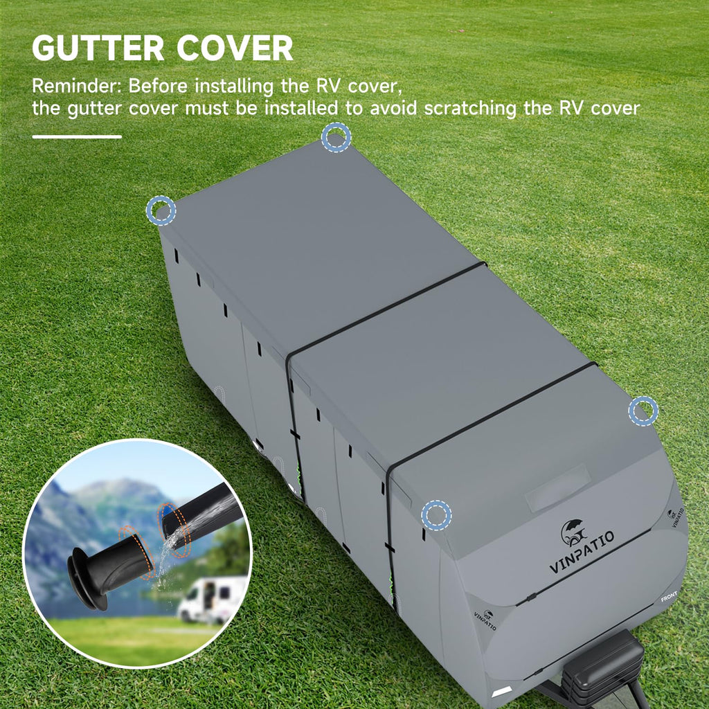 7 Layers Travel Trailer Cover Fits 30'-33' B27021