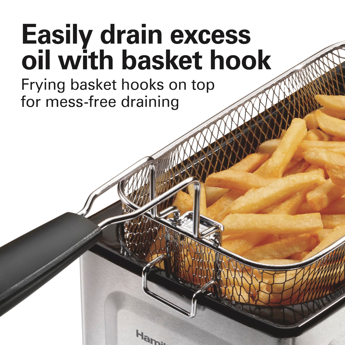 3 Liter Electric Deep Fryer With Basket H5310
