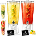 2 Gal Drink Dispensers with Stand & Fruit Infuser P6463
