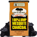 All Natural Mesquite Wood Charcoal 6.6lb Bag J3425