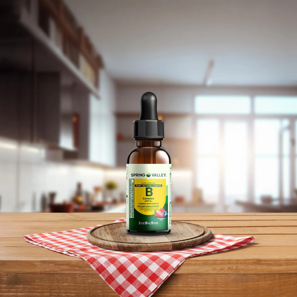 Liquid B-Complex with B12 Sublingual Berry Flavor 2 fl oz T87117