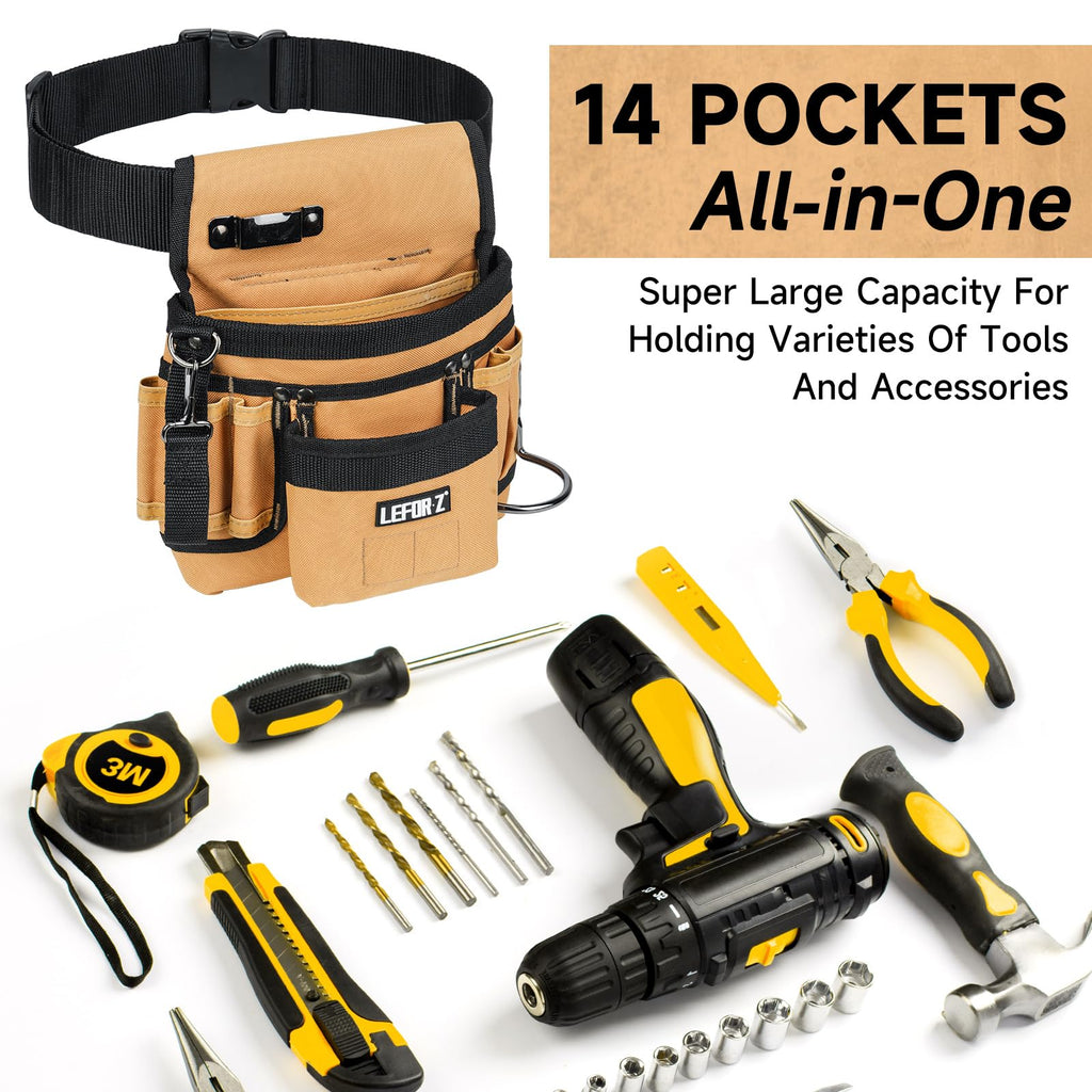 Tool Belt with Magnetic Tool Pouch R584