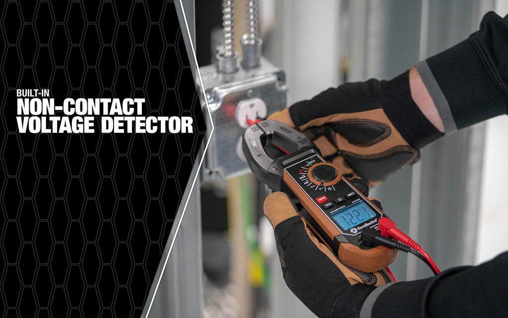 400A AC Clamp Meter with Voltage Tester F746