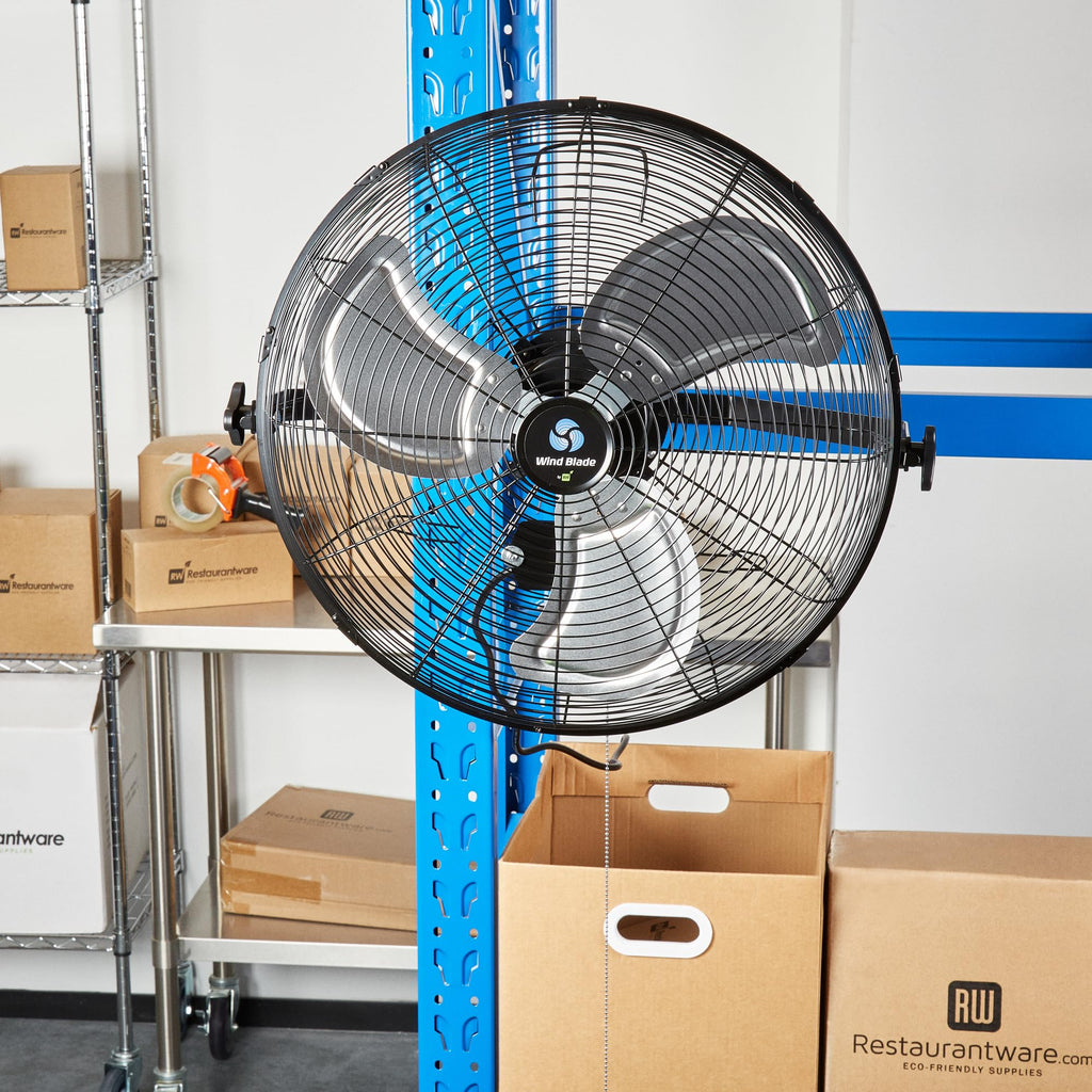 24 Inch Steel Industrial Wall-Mount Fan W940