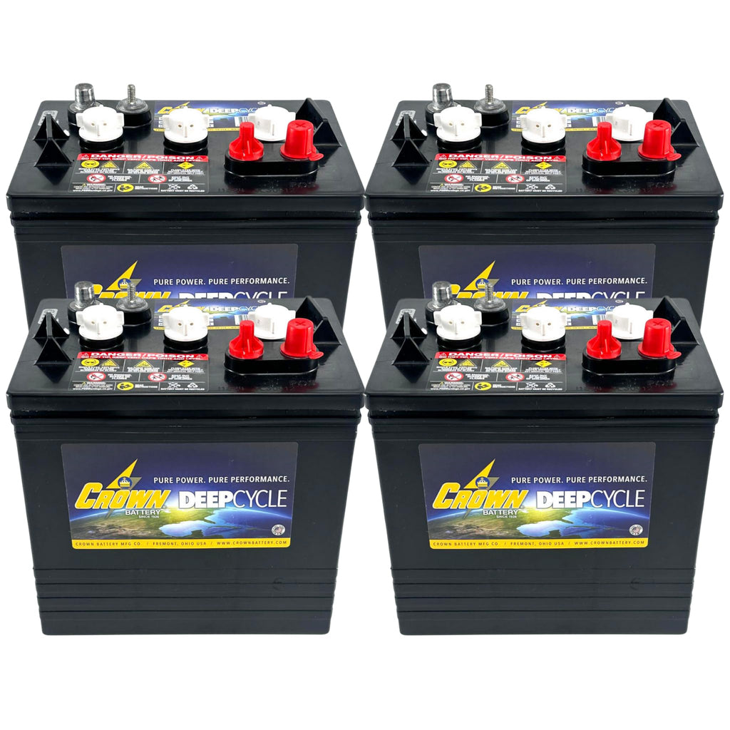 6V 220Ah Deep-Cycle Battery Set of 4 V530745