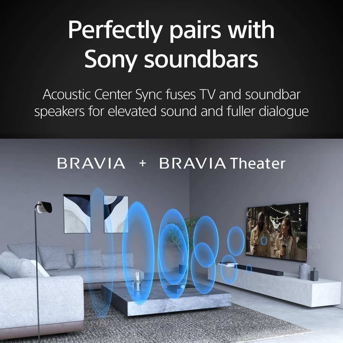 55-Inch 4K Mini LED Smart TV & 3.1.2ch Soundbar with Wireless Subwoofer Bundle S555226