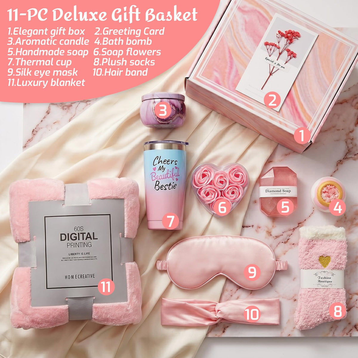 Get Well Soon Gift Baskets for Women K47966