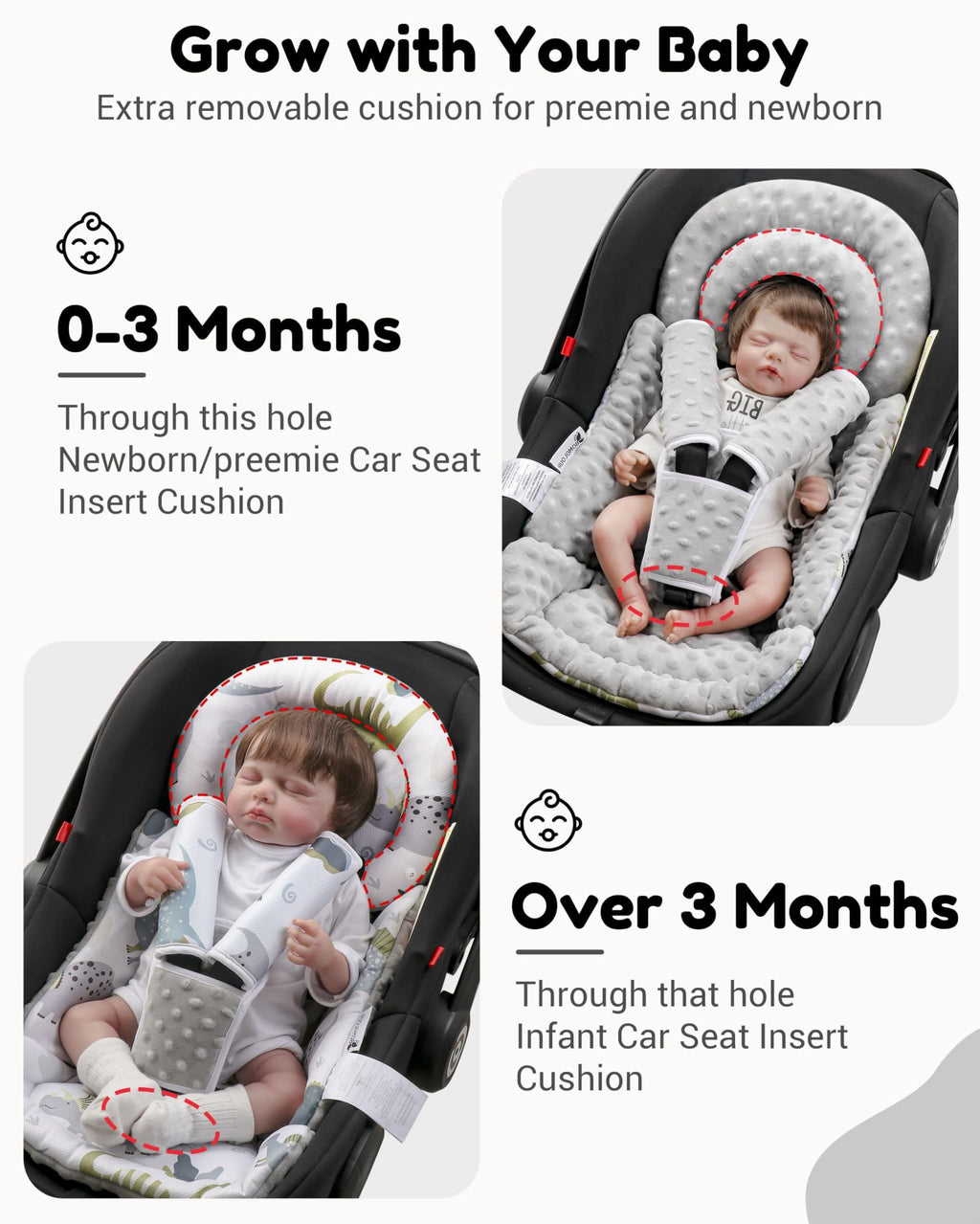 Infant Car Seat Insert E510