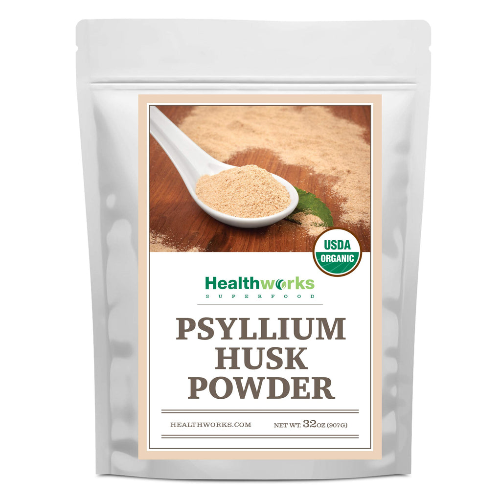 Organic Psyllium Husk Powder 2 lb Q230