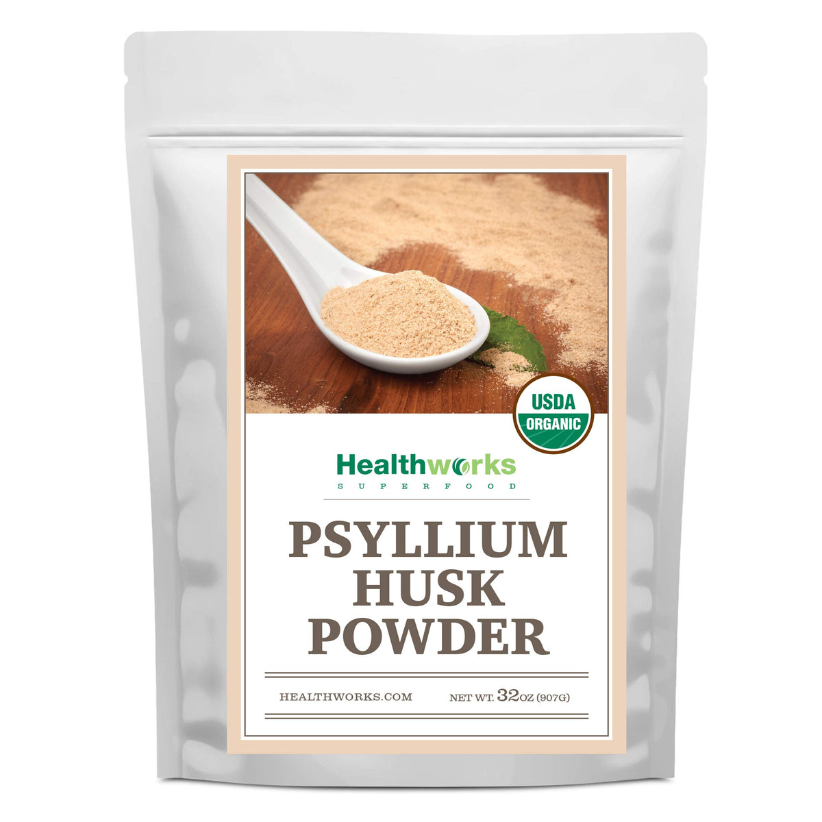 Organic Psyllium Husk Powder 2 lb Q230