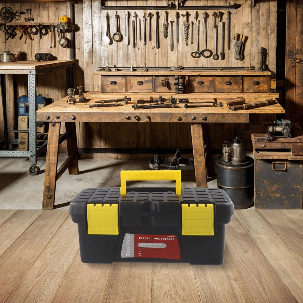 10 Inch Black Plastic Toolbox W316258