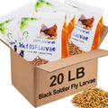 Black Soldier Fly Larvae Chicken Feed 20LB N1850