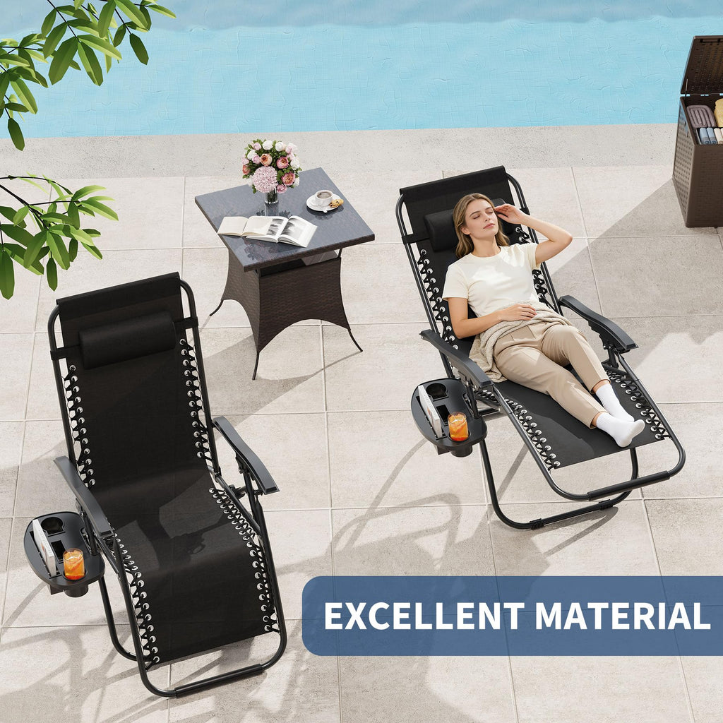 Zero Gravity Chair Set of 2 Y46476