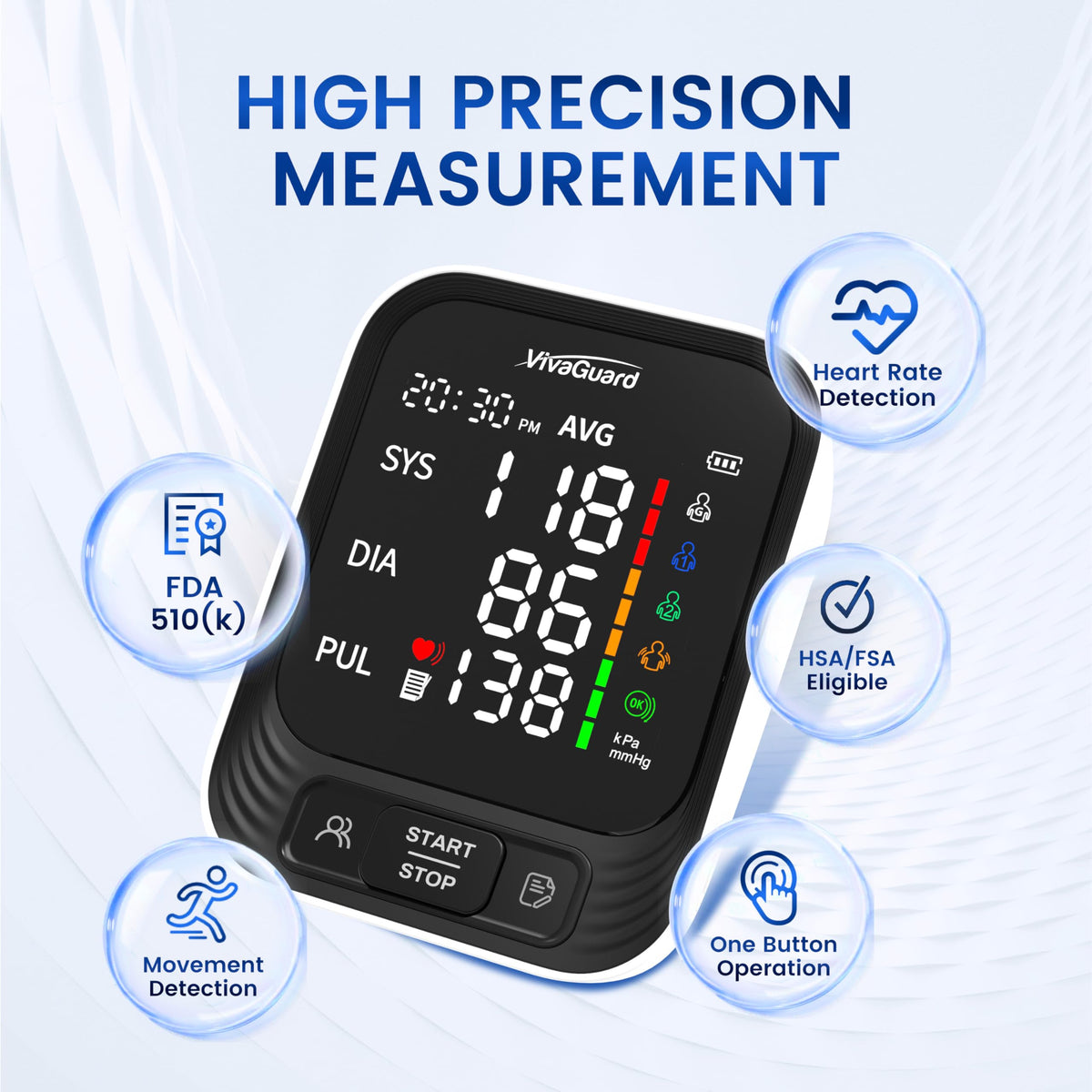 Upper Arm Blood Pressure Monitor W475819