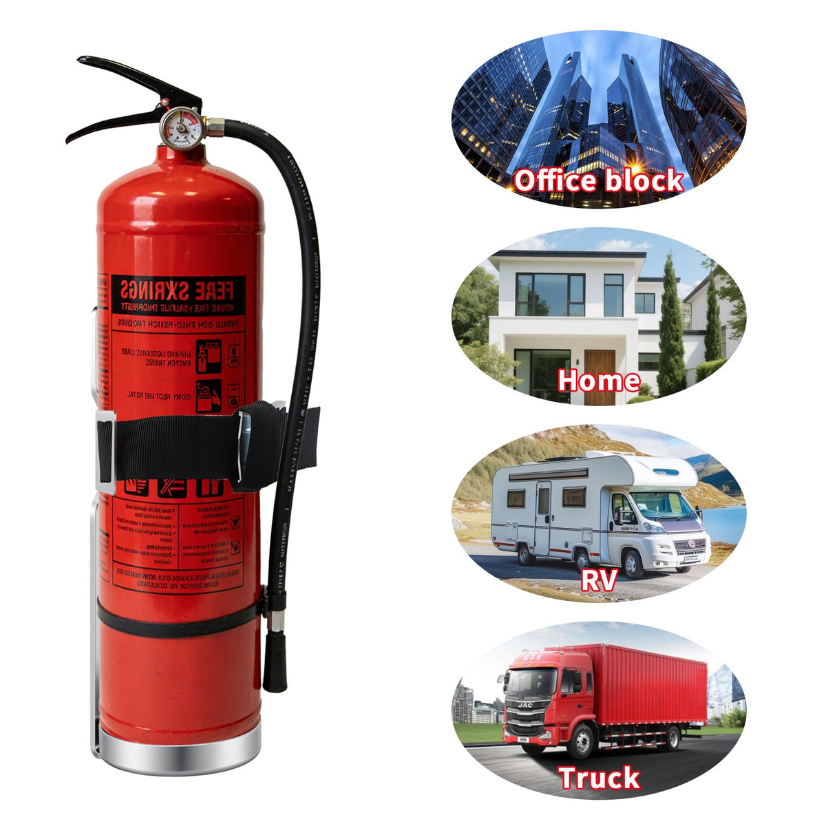 Metal Fire Extinguisher Mount 2.5LB X834661