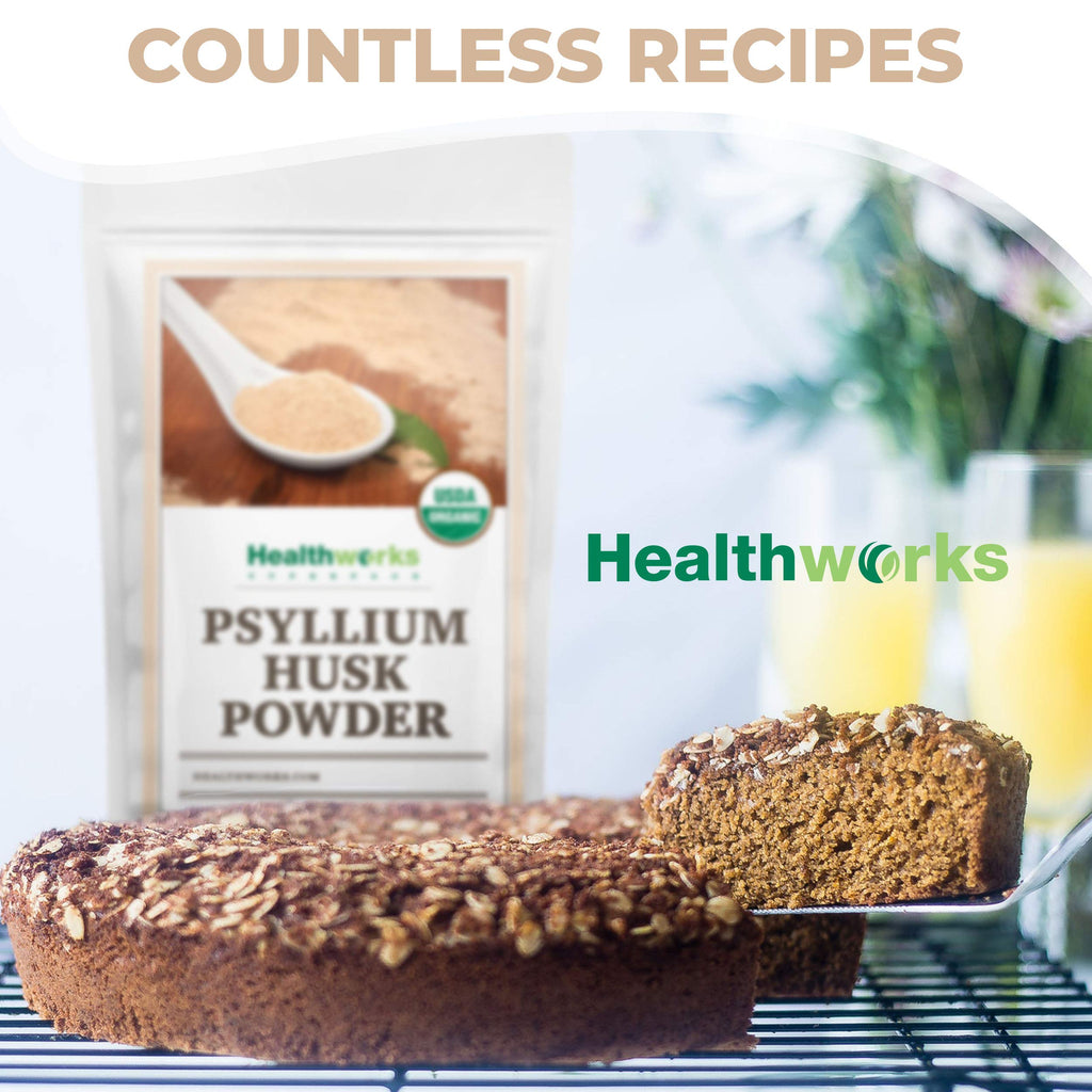 Organic Psyllium Husk Powder 2 lb Q230