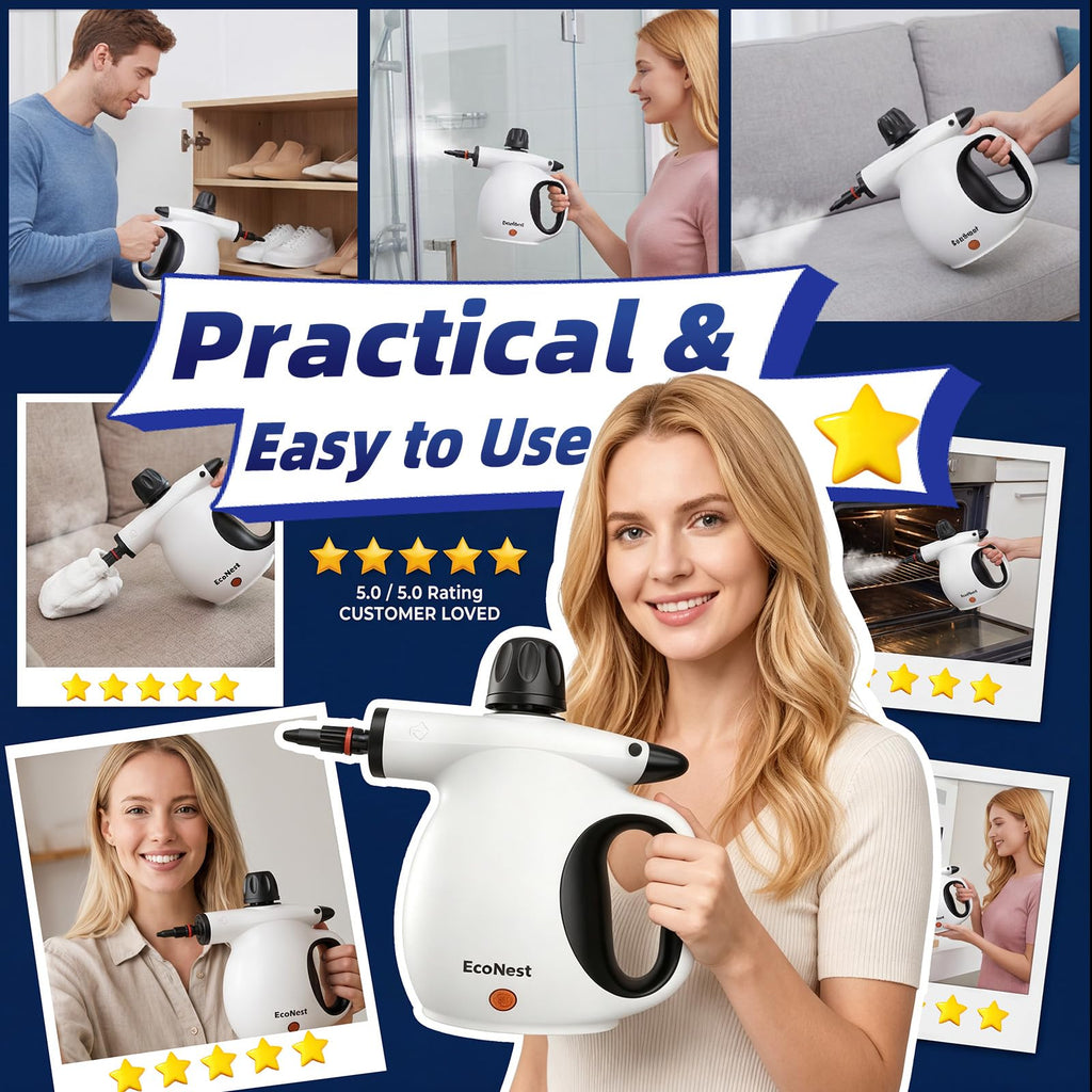 Handheld Steam Cleaner with 11PCS Accessories Z16031
