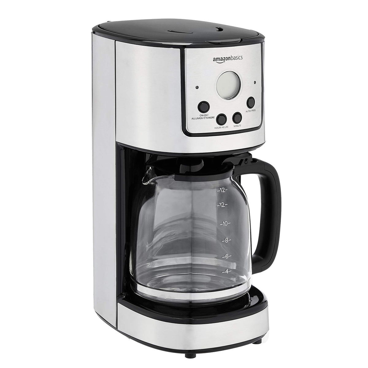 12 Cup Stainless Steel Programmable Coffeemaker T130