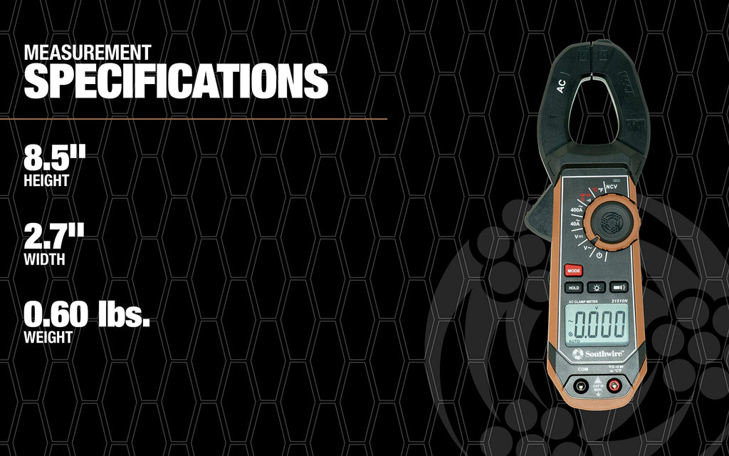 400A AC Clamp Meter with Voltage Tester F746