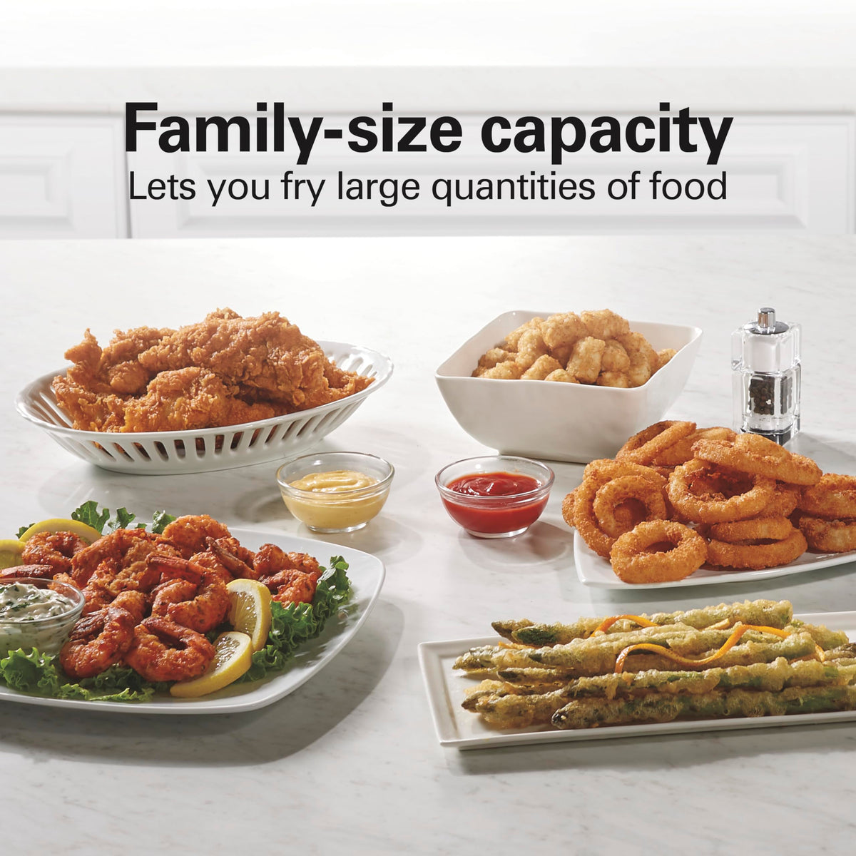 3 Liter Electric Deep Fryer With Basket H5310