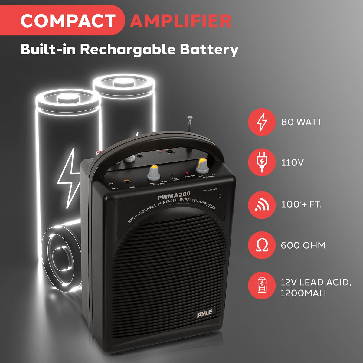 Portable PA Speaker & Microphone System N4562