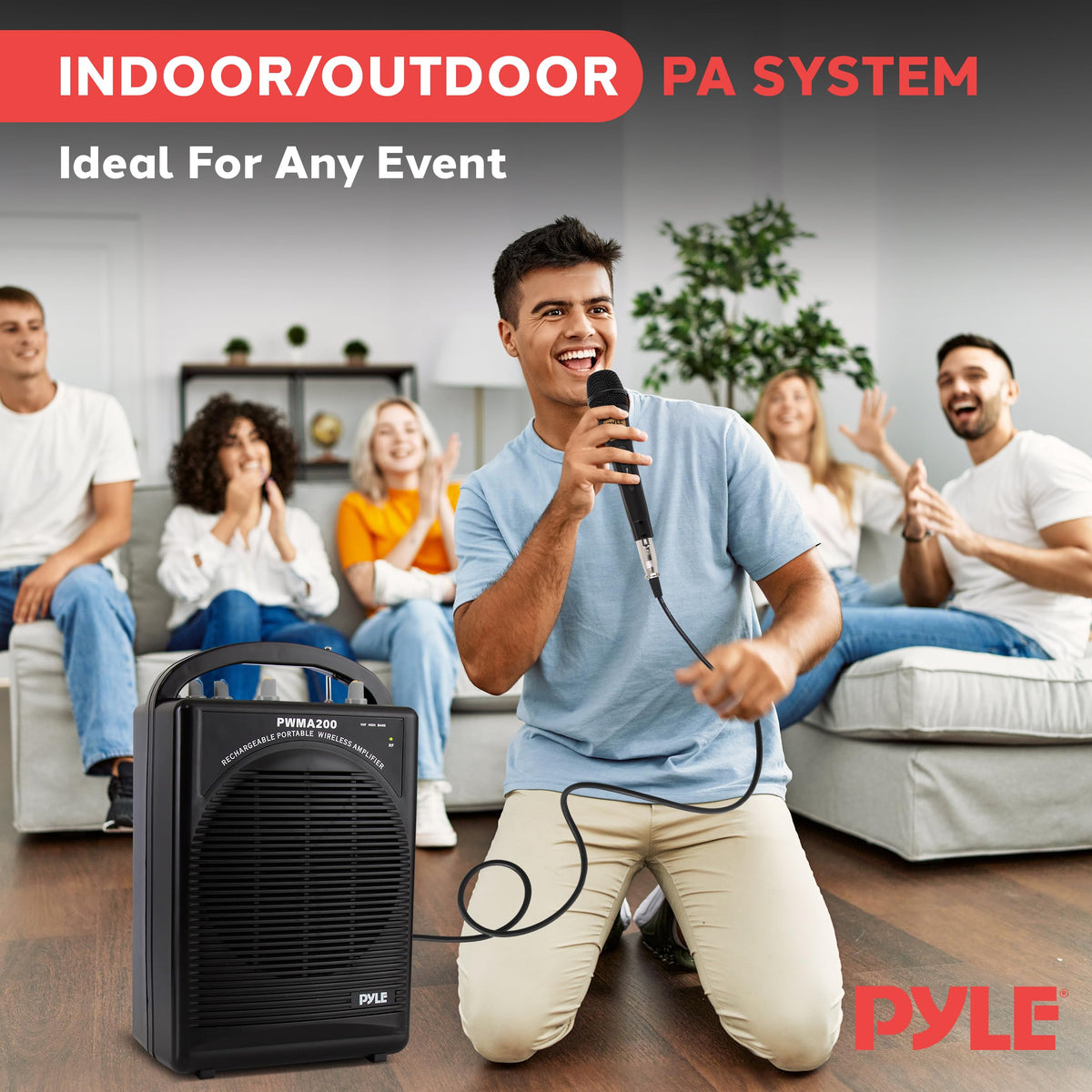 Portable PA Speaker & Microphone System N4562