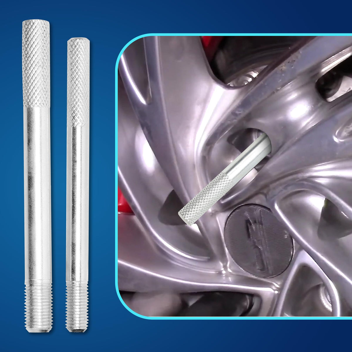 Steel Alloy Wheel Alignment Pin Tool M14x1.5/1.25 O466
