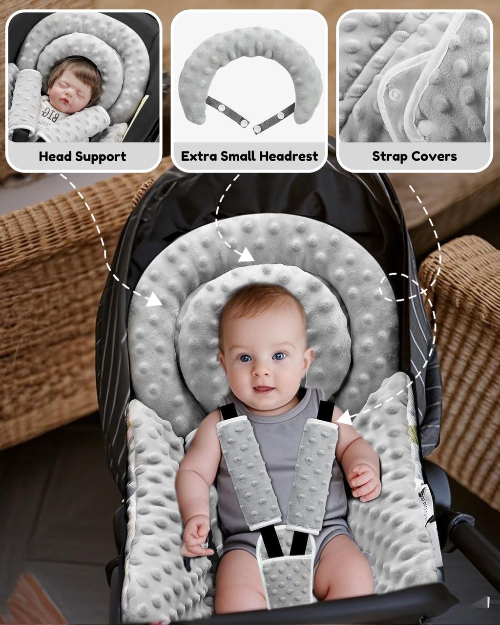 Infant Car Seat Insert E510