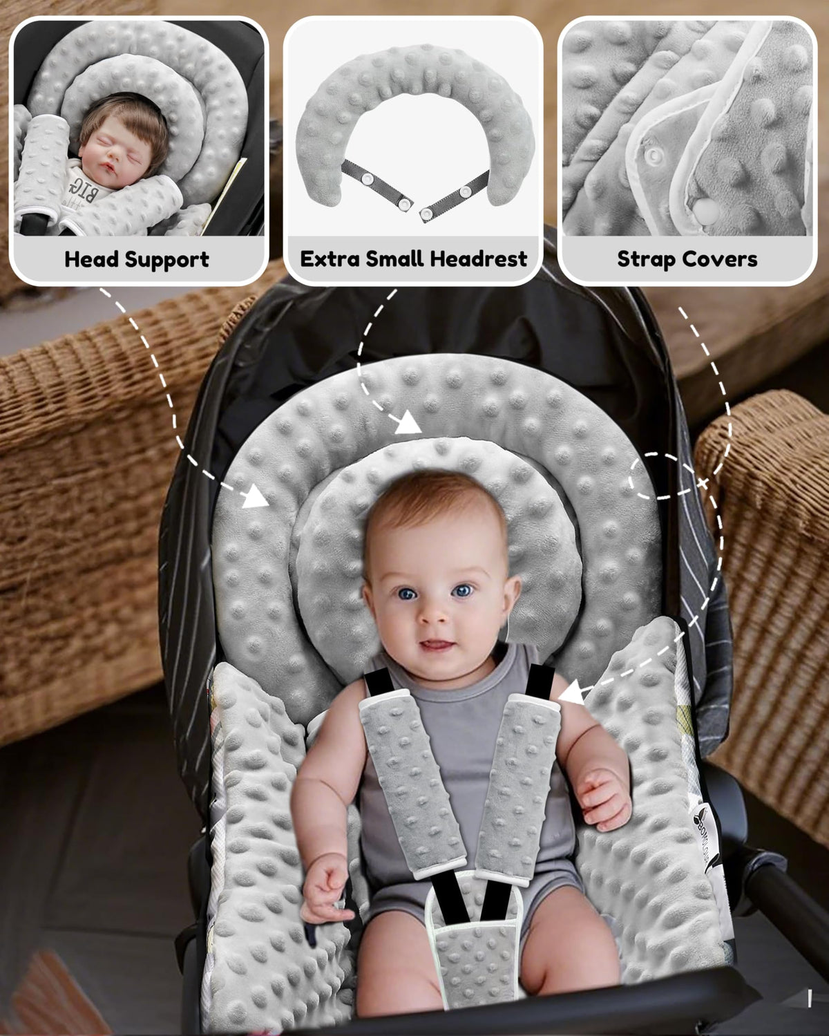 Infant Car Seat Insert E510