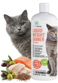 High Calorie Cat Weight Gainer Supplement Salmon Flavor 16oz F32600