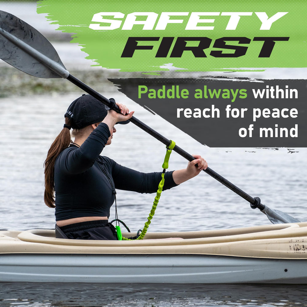 Kayak Paddle Leash with Carabiner Clip H590283