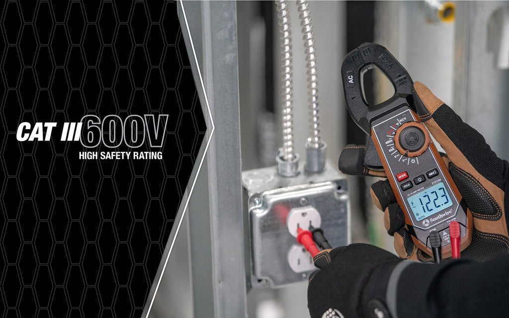 400A AC Clamp Meter with Voltage Tester F746