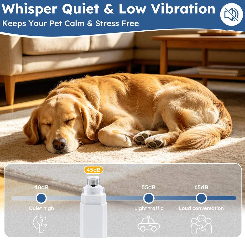 5-Speed Dog Nail Grinder with 2 LED Lights J1247
