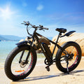 26" Fat Tire Electric Bike 750W 48V 7 Speed U3765