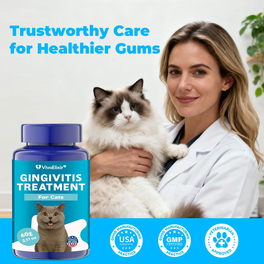 Chicken Flavor Cat Dental Care Powder 2.11 oz G8538