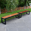 39.4" Cast Iron Outdoor Bench A3020