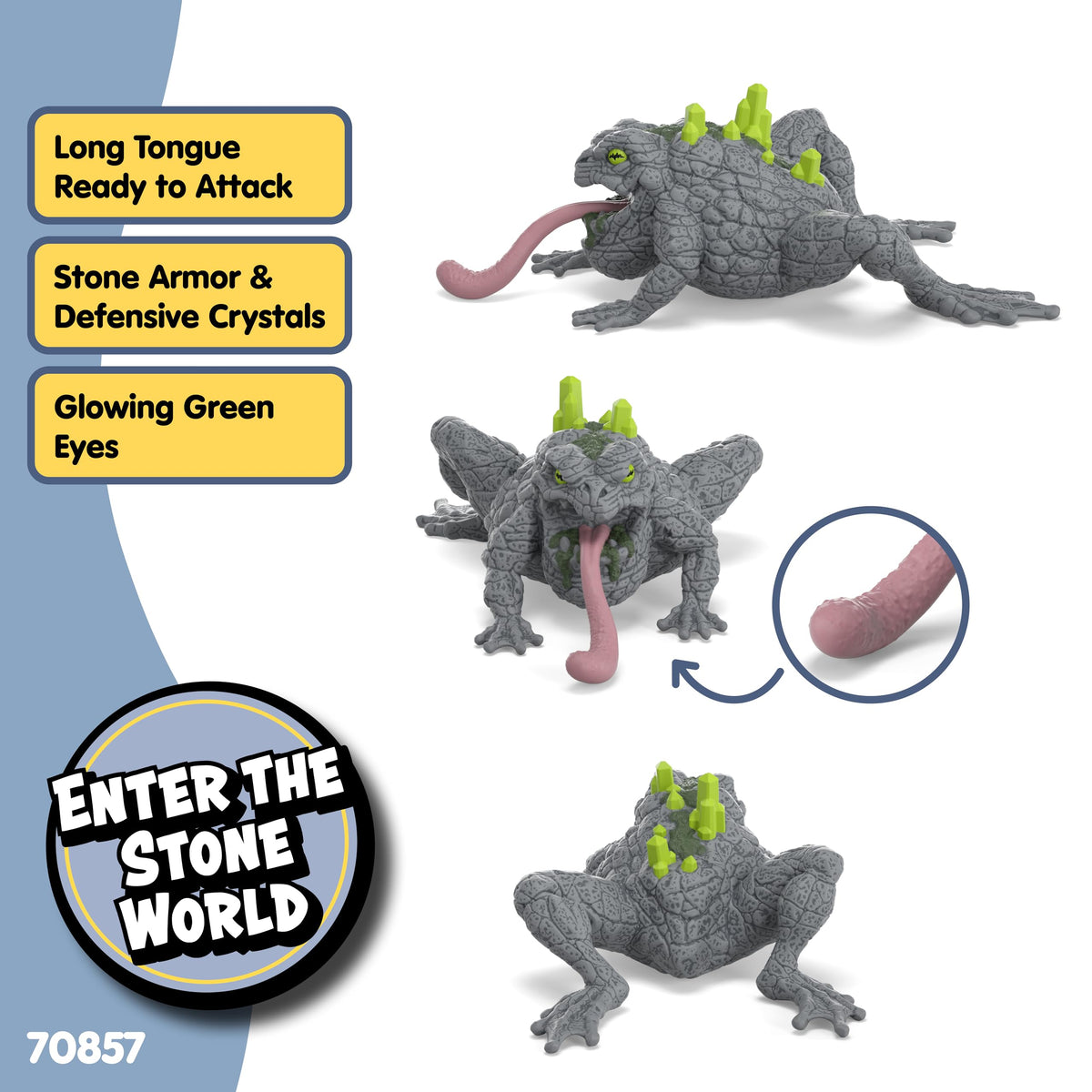 Stone Toad Toy Figurine L3300