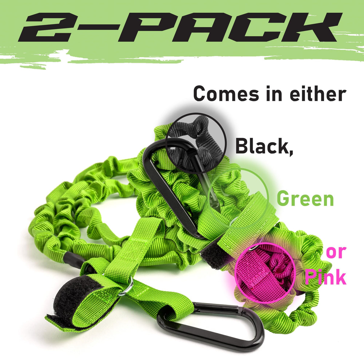 Kayak Paddle Leash with Carabiner Clip H590283