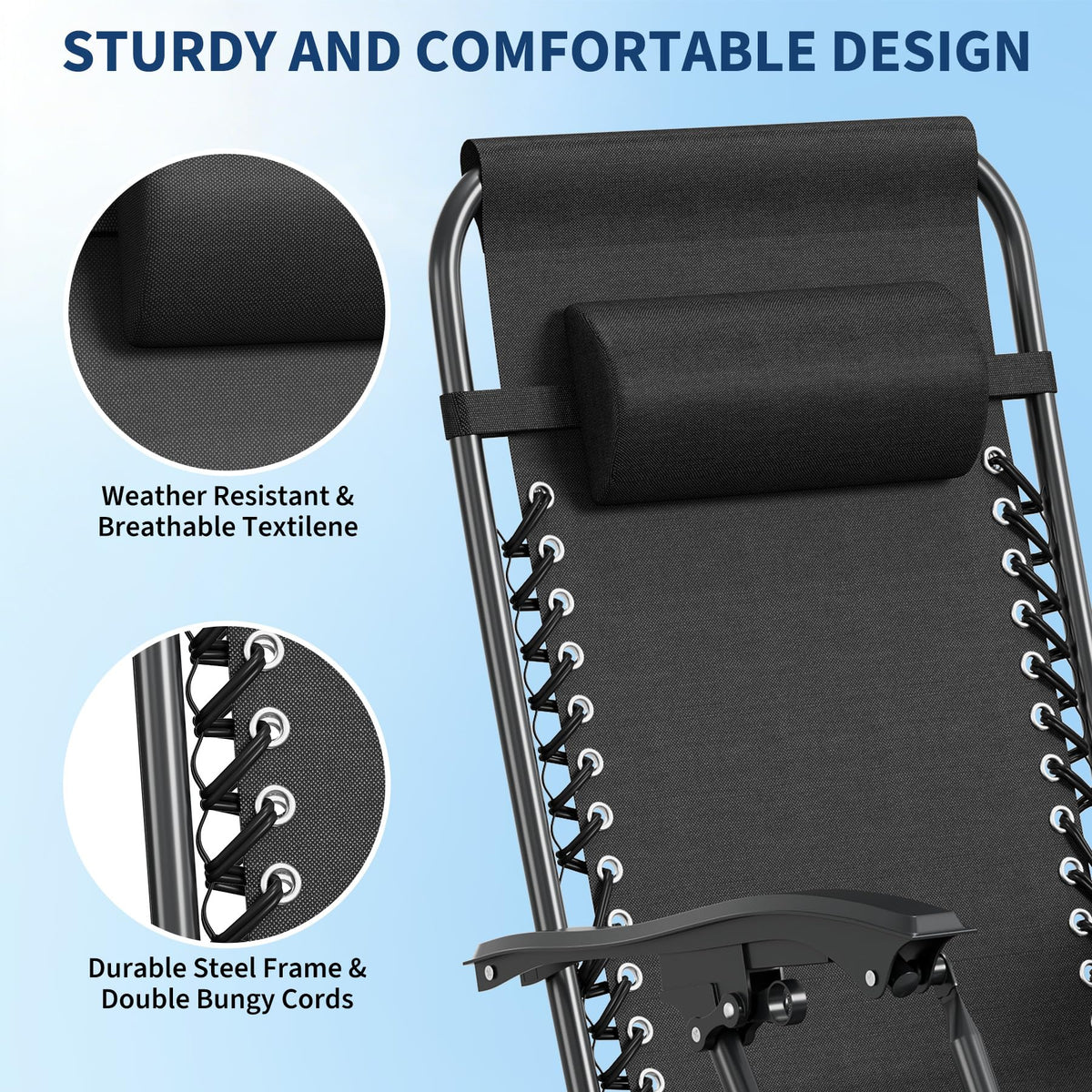 Zero Gravity Chair Set of 2 Y46476