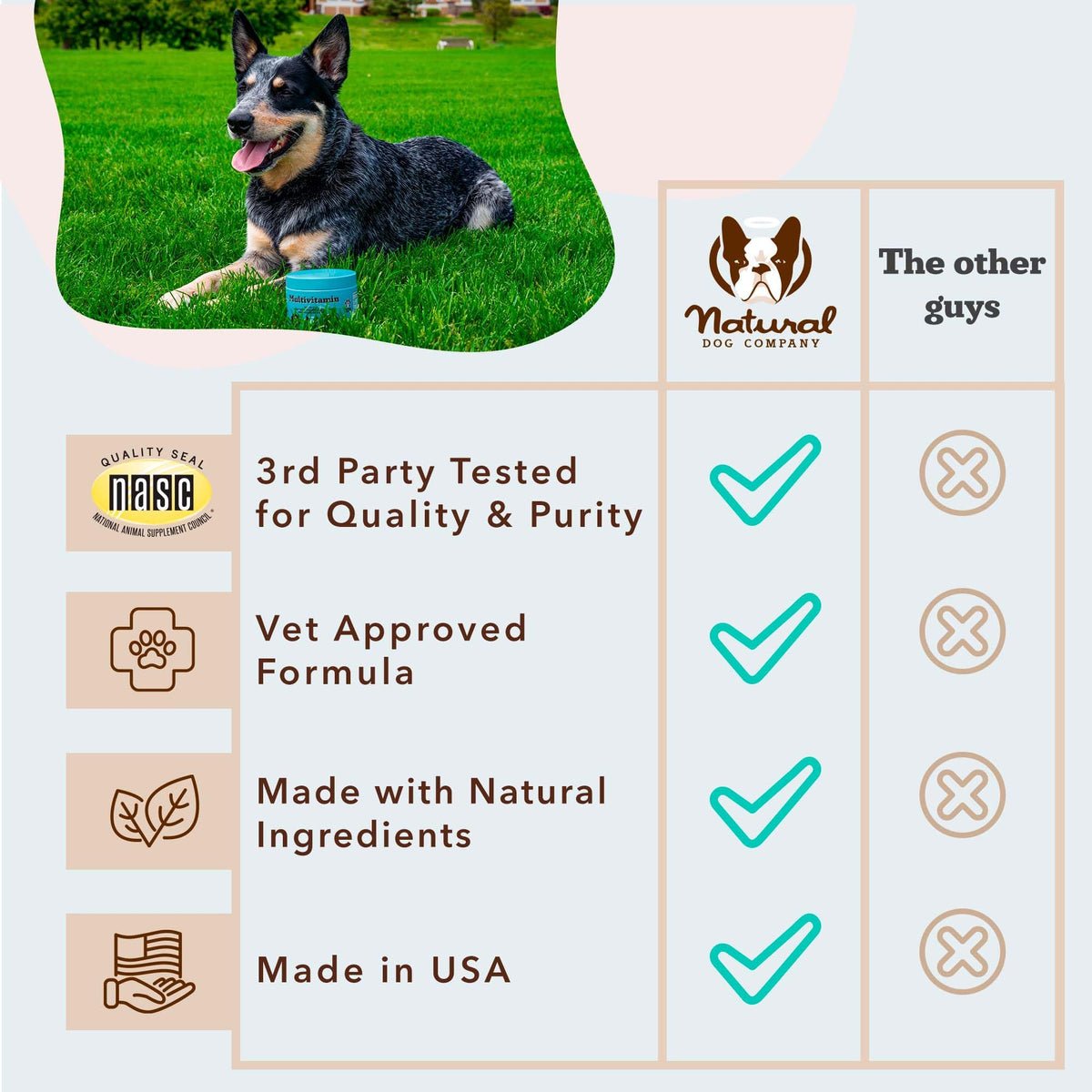25-in-1 Multivitamin for Dogs 180 Count X11051