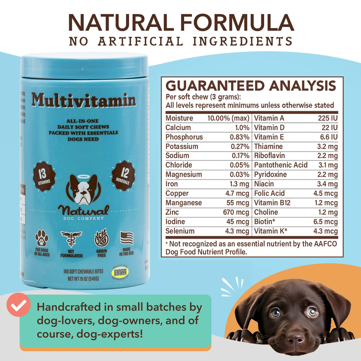 25-in-1 Multivitamin for Dogs 180 Count X11051