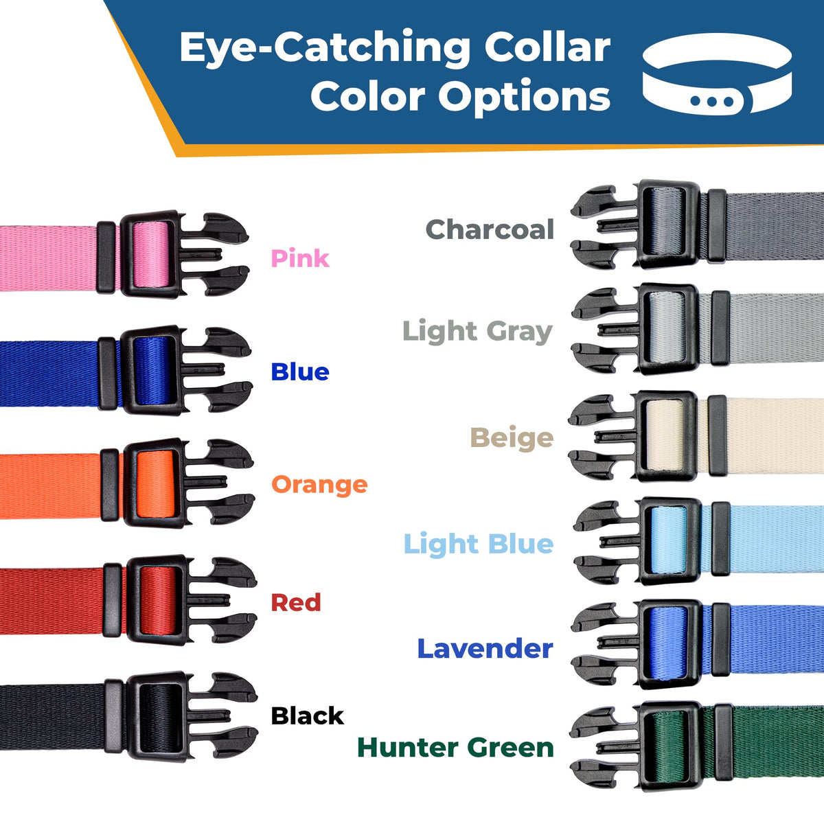 Personalized Dog Collar with Pet Name and Phone Number J1768