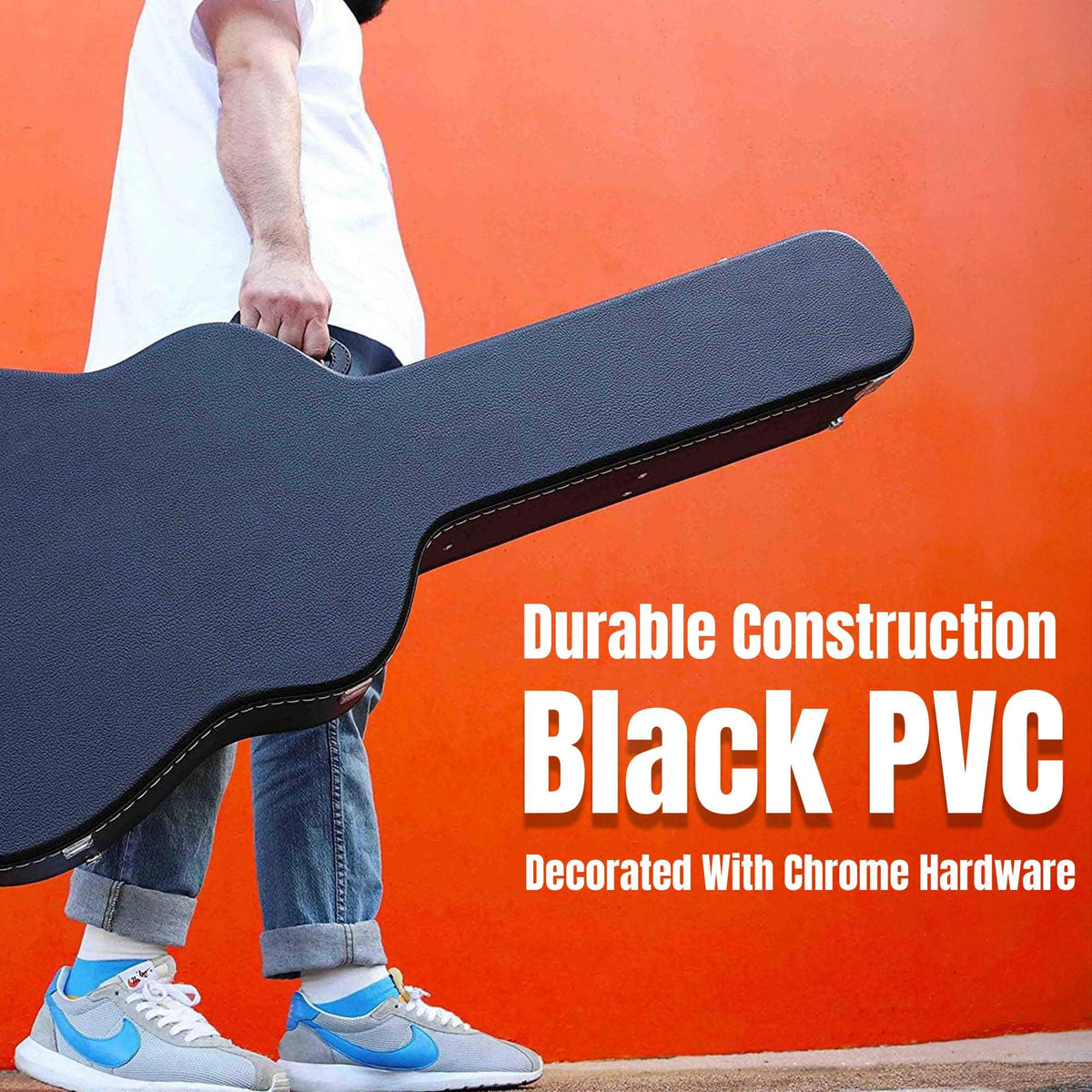 40-Inch Classical Guitar Hard Case with Lock and Key P540626