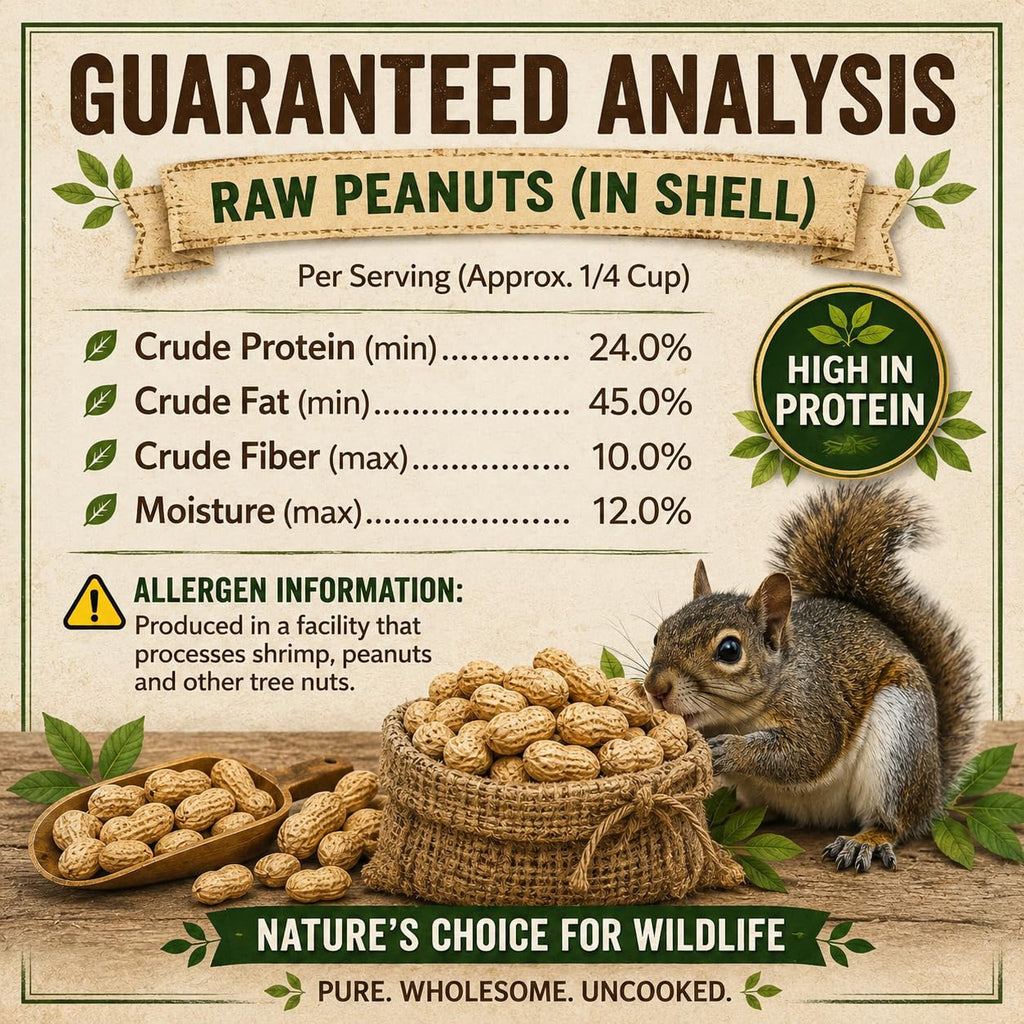 Unsalted Raw Peanuts in Shell 5 LB H3480
