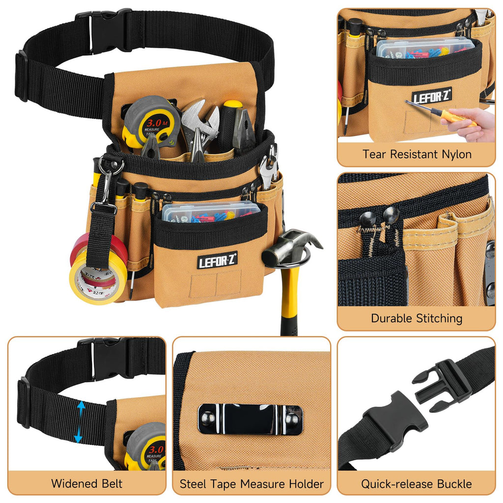 Tool Belt with Magnetic Tool Pouch R584