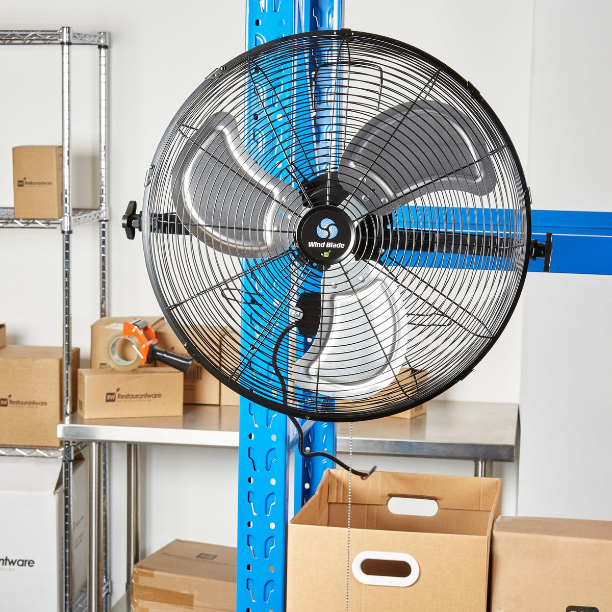 24 Inch Steel Industrial Wall-Mount Fan W940