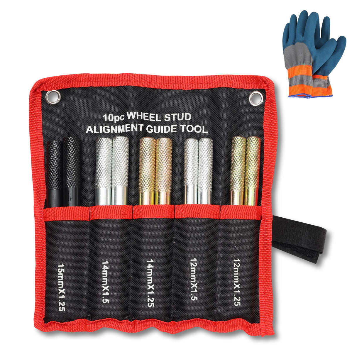 Steel Alloy Wheel Alignment Pin Tool M14x1.5/1.25 O466